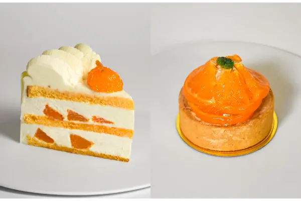 Patisserie Minimal 祖師ヶ谷大蔵の春を楽しむ柑橘スイーツ「清見オレンジのショートケーキ」と「柑橘のフルーツタルト」