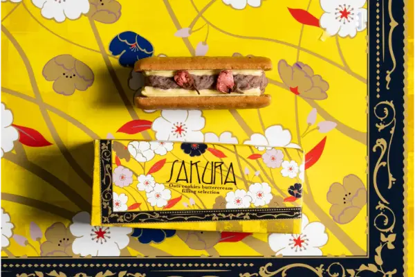横浜発「フフナーゲル」の春限定「バタークリームサンド SAKURA」と異国情緒あふれるパッケージ