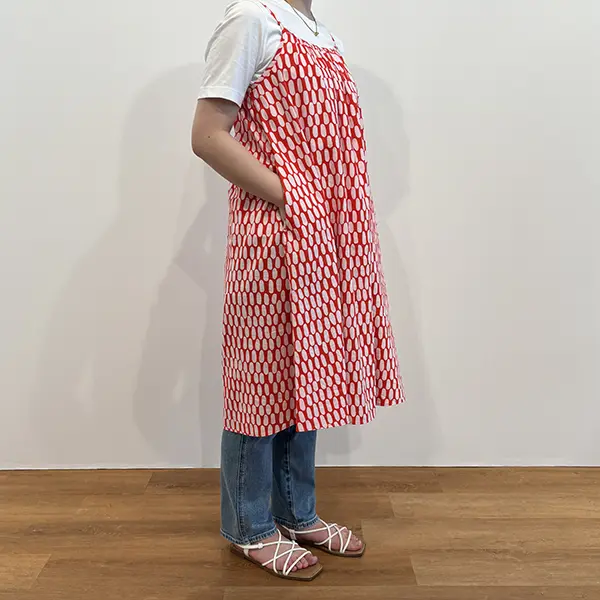 Summer 2024 UNIQLO × Marimekko Limited-Edition Collectionのキャミソールワンピ―ス