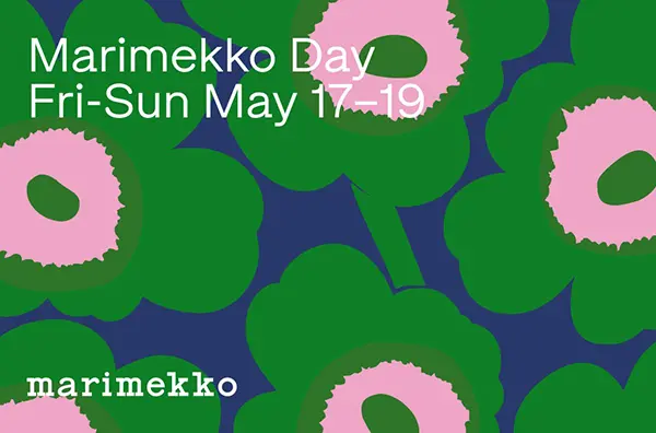 ファッションイベント「Marimekko Day in Tokyo」のビジュアル