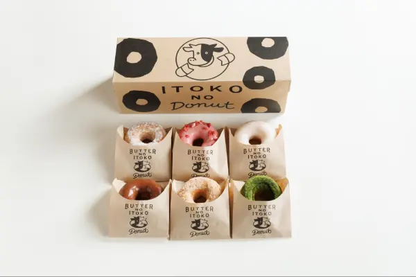 栃木県那須発の焼き生ドーナツ「いとこのドーナツ」の「ドーナツBOX 6個入り」