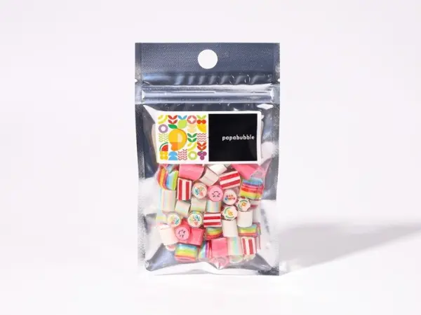 クラフトキャンディ専門店「パパブブレ」日本上陸19周年を記念した25％増量の限定キャンディミックス「19周年ミックス」パッケージ