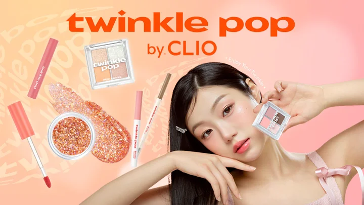 韓国コスメブランド「twinkle pop by. CLIO」