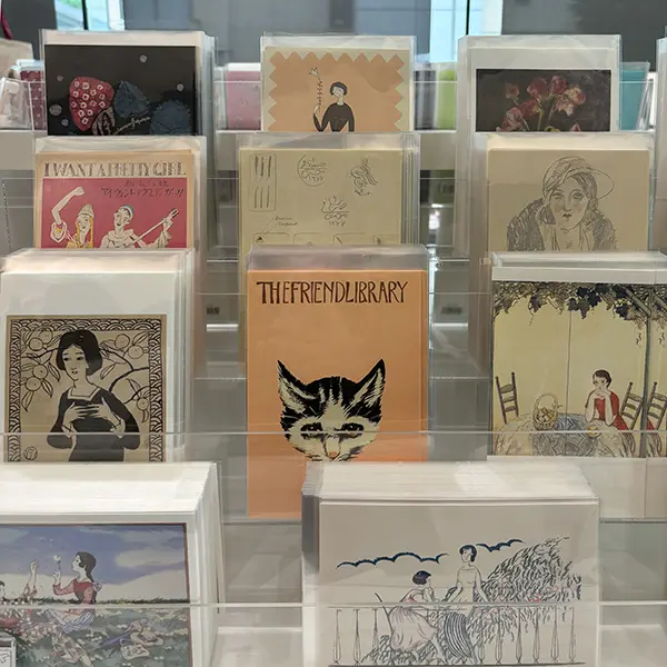 東京都庭園美術館の「生誕140年 YUMEJI展 大正浪漫と新しい世界」のポストカード