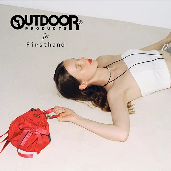 「Firsthand×OUTDOOR PRODUCTS」コラボバッグのイメージビジュアル