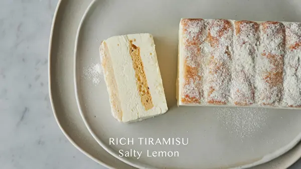 「Mr. CHEESECAKE」夏限定の新作、国産レモンがふんだんに使われた「RICH TIRAMISU Salty Lemon」