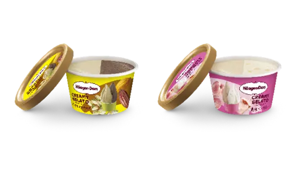 ハーゲンダッツのミニカップ「CREAMY GELATO」シリーズ、2023年に発売された『ピスタチオ＆カカオ』『濃桃～こいもも～』