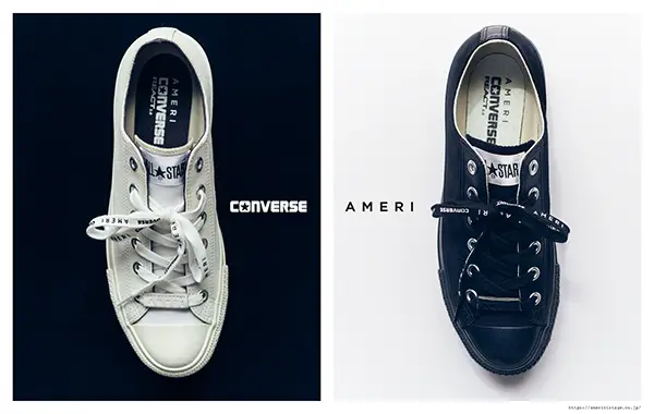 「CONVERSE×AMERI ALL STAR LIFTED OX」