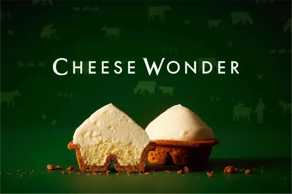 北海道発の生チーズケーキ「チーズワンダー」の定番フレーバー