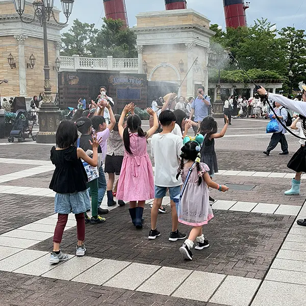 東京ディズニーリゾートの「“びしょ濡れ”タイム」