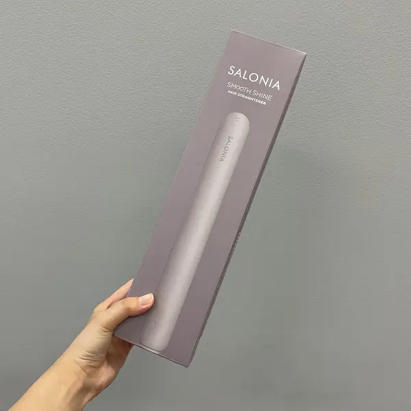 SALONIA（サロニア）の高機能プレミアムラインとして開発された「スムースシャイン ストレートヘアアイロン」の『ピンク』