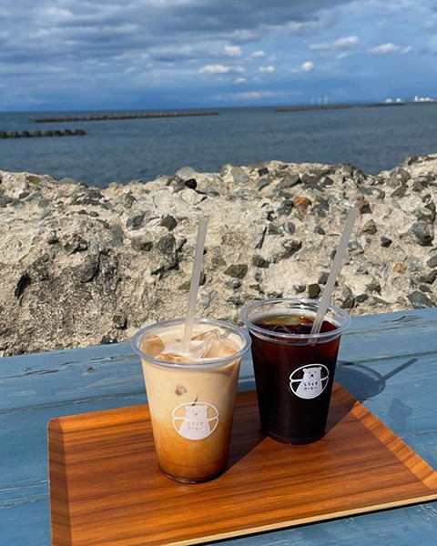 北海道・小樽にある「shirokuma coffee」