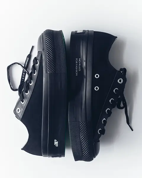 「CONVERSE×AMERI ALL STAR LIFTED OX BLK」