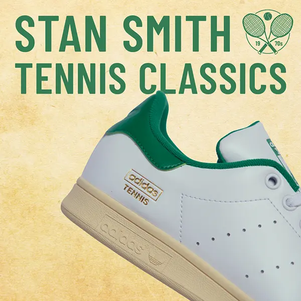adidas Originalsの「STAN SMITH TENNIS PACK」のロゴ