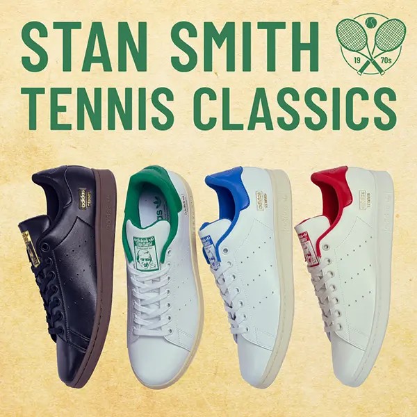 adidas Originals「STAN SMITH TENNIS PACK」のラインナップ