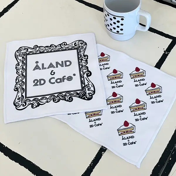 「ALAND×2DCAFE ハンドタオル」