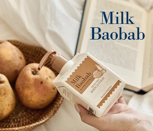 韓国発自然派ブランド「Milk Baobab」の「ミルクバオバブ ハイセラボディローション ペアー＆フリージア」