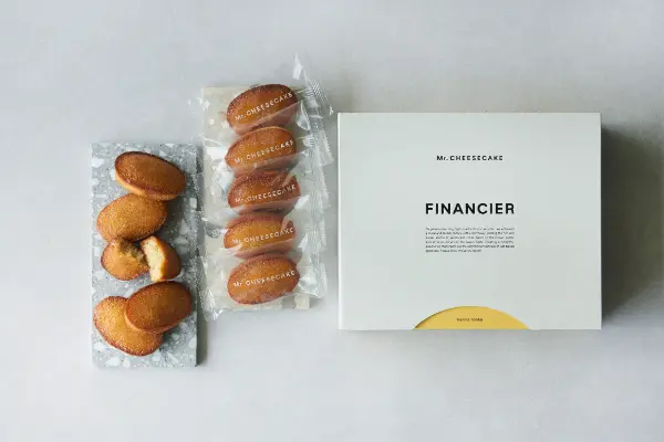 Mr. CHEESECAKE グランスタ東京店で限定販売される「FINANCIER Vanilla Tonka」とオリジナルボックス