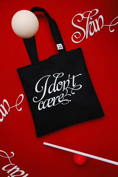 「RODE SKO×SKIN」の「Pas De DANSE　Letter ToteBag」