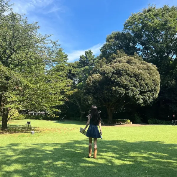 東京都庭園美術館の庭