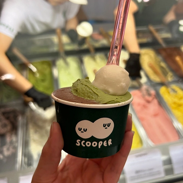 ソウル・景福宮、三角地の2カ所にあるジェラート屋さん「Scooper gelato」