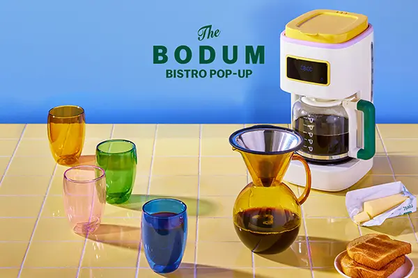 「MoMA Design Store 表参道」で開催される『The BODUM BISTRO POP-UP』