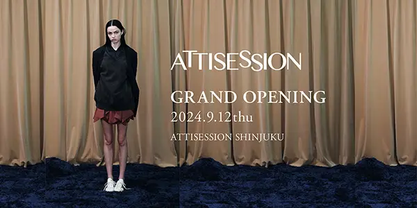 「ATTISESSION」の1号店「ATTISESSION 新宿店」イメージ画像