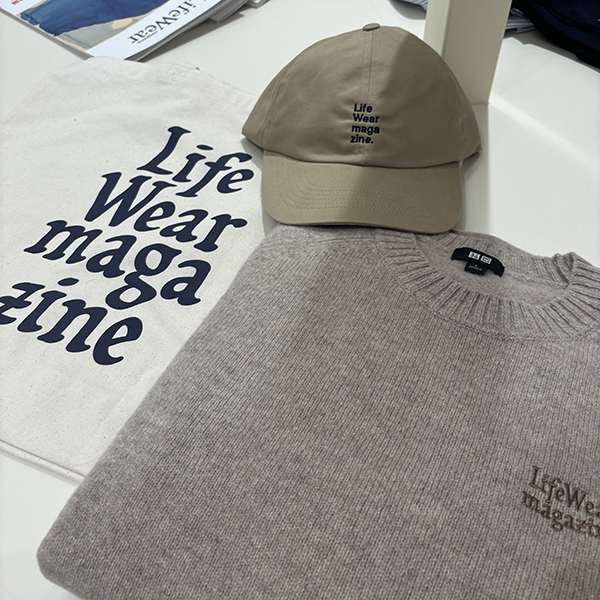 ユニクロの「LifeWear magazineプリントリユーザブルバッグ」