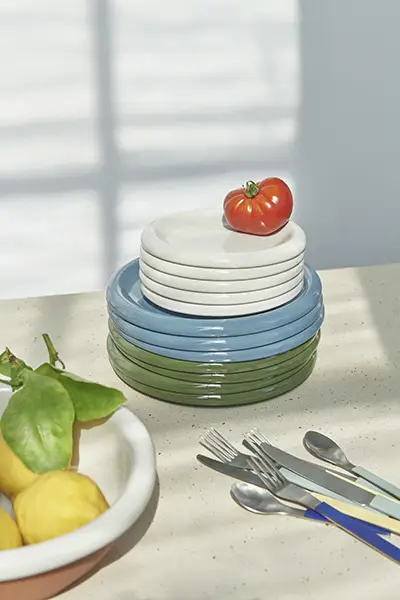 「HAY（ヘイ）」の「BARRO PLATE SET OF 2 Φ24」