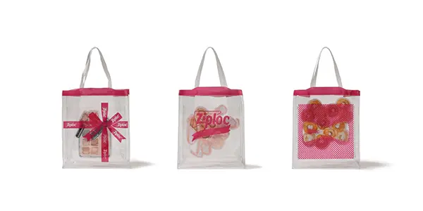 『Ziploc® Ribbon Tote Bag L』の写真