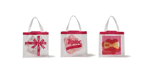 『Ziploc® Ribbon Tote Bag M』の写真