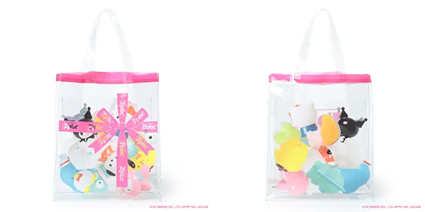 『Ziploc®Ribbon サンリオキャラクターズの袋詰めラッピングBAG』（キャラクターズ）の写真