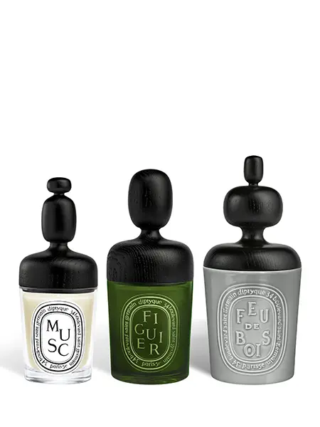 フレグランスメゾン「DIPTYQUE（ディプティック）」の3種類のキャンドルリッド