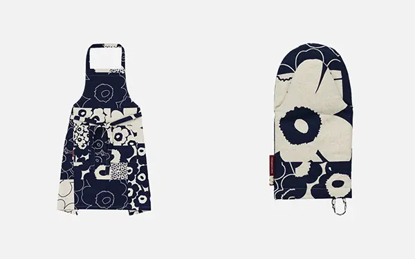 「Marimekko」ウニッコ コラーシの「エプロン」「ミトン」