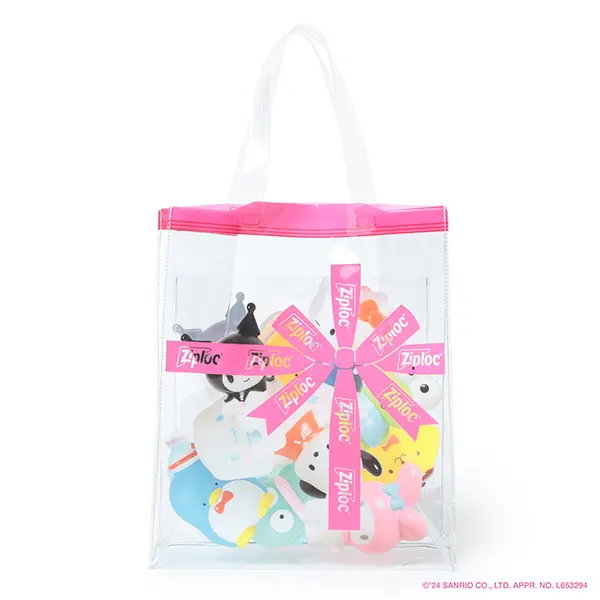 『Ziploc®Ribbon サンリオキャラクターズの袋詰めラッピングBAG』（キャラクターズ）の写真