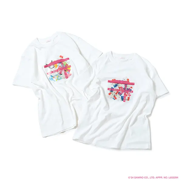 『Ziploc®Ribbon サンリオキャラクターズの袋詰めラッピングTシャツ』