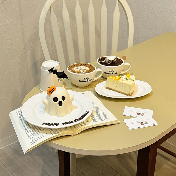 東京・新宿御苑にある「Cafe Dalcomhada」のハロウィーンメニュー