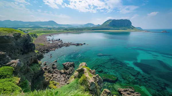 チェジュ島の風景