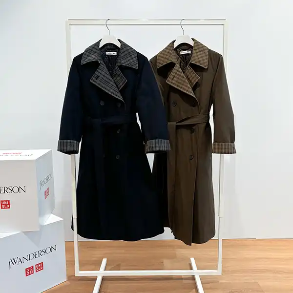 ユニクロ「JW ANDERSON（ジェイ ダブリュー アンダーソン）」パデッドトレンチコート