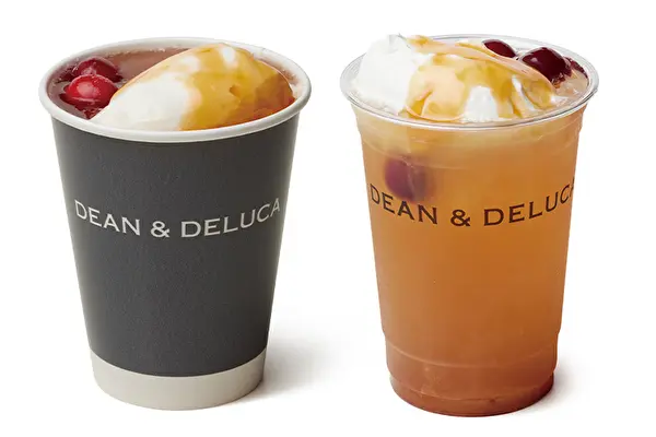 DEAN & DELUCA（ディーン&デルーカ）でホリデーシーズン限定で販売される定番ドリンク「クリームアップルサイダー」ホットとアイス