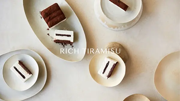 「Mr. CHEESECAKE（ミスターチーズケーキ）」の人気スイーツ「RICH TIRAMISU（リッチティラミス）」イメージ