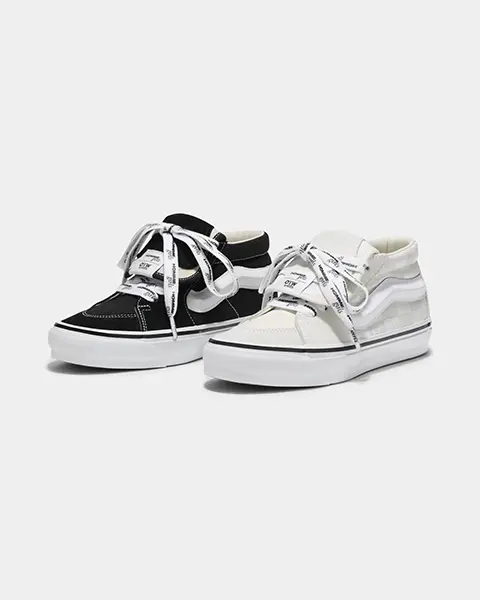 「OTW by Vans (オーティーダブリュー バイ ヴァンズ) 」と「HommeGirls（オムガールズ）」のコラボフットウェア「OTW SK8-MID REISSUE 83 OST」