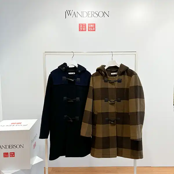 ユニクロ「JW ANDERSON（ジェイ ダブリュー アンダーソン）」ウールブレンドダッフルコート