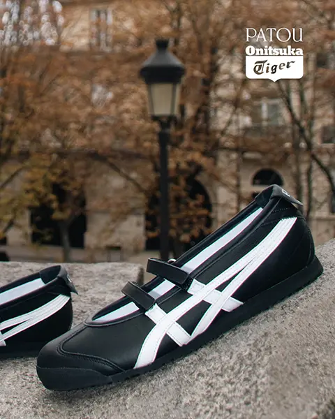 【画像】PATOU x Onitsuka Tiger コラボレーションシューズ