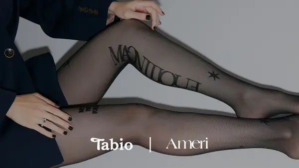 アメリとタビオのコラボタイツ MAGNITIQUE TATOO TIGHTS