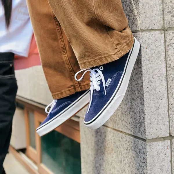 VANS オーセンティック スウェード ネイビー