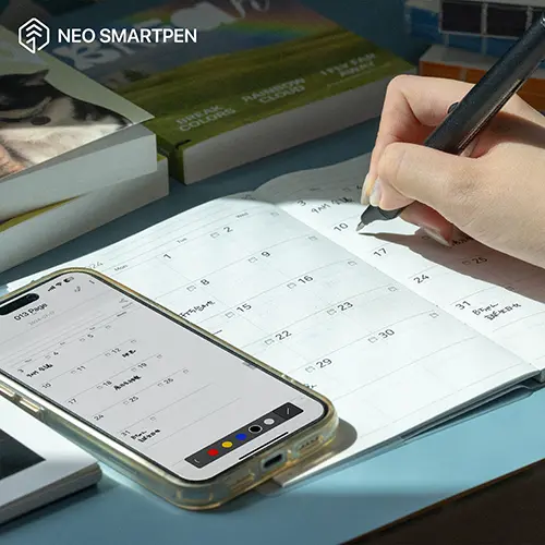 「Neo smartpen（ネオスマートペン）」対応の2025年度版デジアナ手帳「N planner」