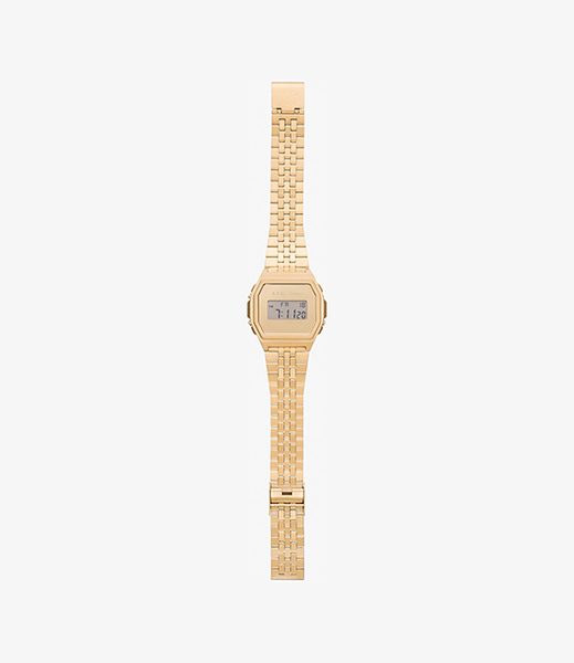 A.P.C.とCASIOのコラボモデル「Gold CASIO x A.P.C. watch」