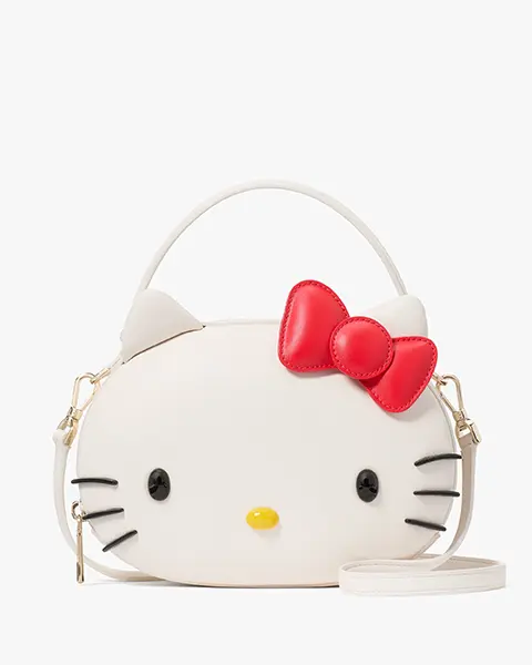 ファッションブランド「kate spade new york（ケイト・スペード ニューヨーク）」の「HELLO KITTY x kate spade new york 3D crossbody」