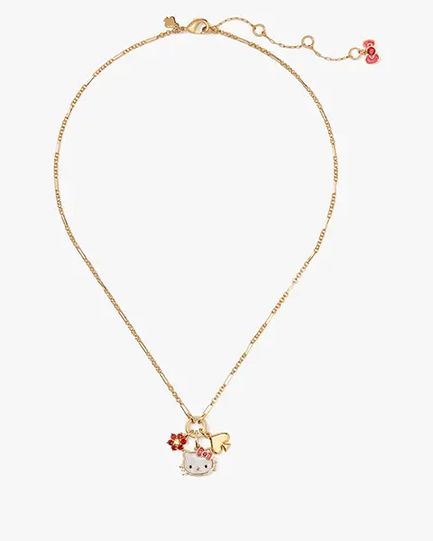 ファッションブランド「kate spade new york（ケイト・スペード ニューヨーク）」の「HELLO KITTY x kate spade new york charm pendant」